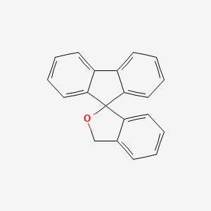 molecular formula C20H14O B11848735 3h-Spiro[2-benzofuran-1,9'-fluorene] CAS No. 161-37-5