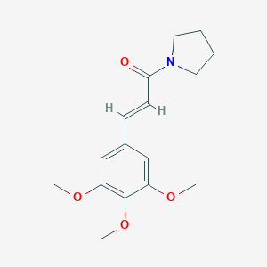 molecular formula C16H21NO4 B118494 PiperlotineC CAS No. 886989-88-4