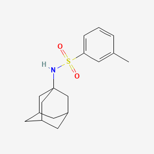 molecular formula C17H23NO2S B1184994 N-(1-adamantyl)-3-methylbenzenesulfonamide 