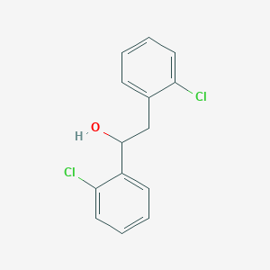 molecular formula C14H12Cl2O B11850629 1,2-Bis(2-chlorophenyl)ethan-1-ol CAS No. 53774-33-7