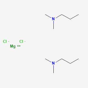 molecular formula C10H26Cl2MgN2 B11850842 magnesium;N,N-dimethylpropan-1-amine;chloride 