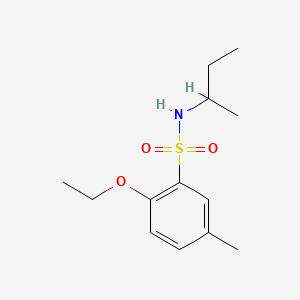 molecular formula C13H21NO3S B1185110 N-(sec-butyl)-2-ethoxy-5-methylbenzenesulfonamide 