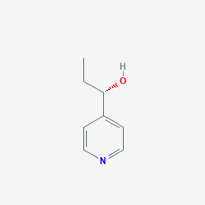 molecular formula C8H11NO B118512 (S)-1-(4-Pyridyl)-1-propanol CAS No. 157371-07-8
