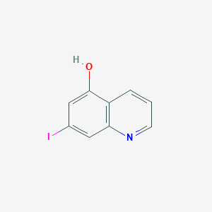 molecular formula C9H6INO B11851206 7-Iodoquinolin-5-ol 
