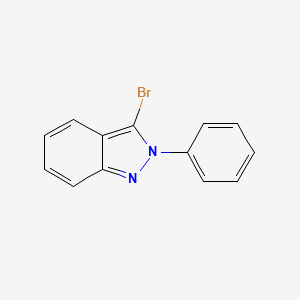 molecular formula C13H9BrN2 B11851342 3-Bromo-2-phenyl-2H-indazole CAS No. 91002-55-0