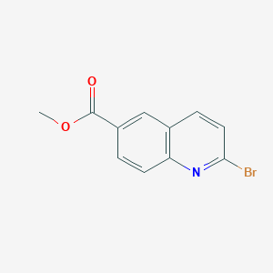 molecular formula C11H8BrNO2 B11851931 Methyl 2-bromoquinoline-6-carboxylate 