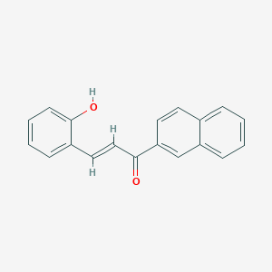 molecular formula C19H14O2 B11852070 3-(2-Hydroxyphenyl)-1-(naphthalen-2-yl)prop-2-en-1-one CAS No. 57221-61-1