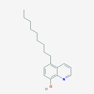 molecular formula C18H25NO B11852849 5-Nonylquinolin-8-ol CAS No. 79494-14-7