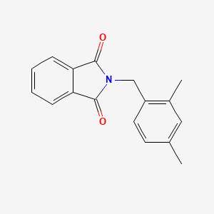 molecular formula C17H15NO2 B11852851 2-(2,4-Dimethylbenzyl)isoindoline-1,3-dione 