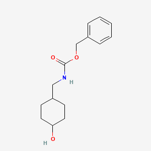 molecular formula C15H21NO3 B11853088 Benzyl ((Trans-4-hydroxycyclohexyl)methyl)carbamate CAS No. 1233010-37-1