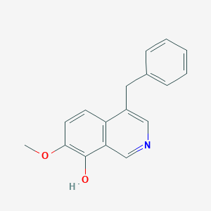 molecular formula C17H15NO2 B11857086 4-Benzyl-7-methoxyisoquinolin-8(2h)-one CAS No. 3200-52-0
