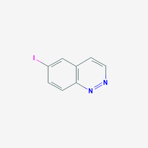molecular formula C8H5IN2 B11858186 6-Iodocinnoline 