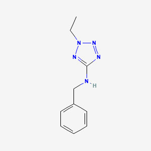 molecular formula C10H13N5 B1185878 N-benzyl-2-ethyl-2H-tetrazol-5-amine 