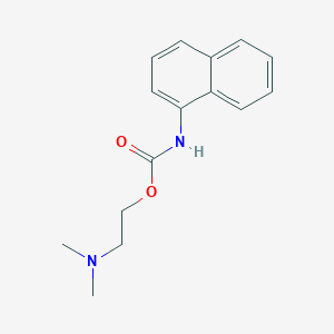 molecular formula C15H18N2O2 B11859590 2-(Dimethylamino)ethyl naphthalen-1-ylcarbamate 