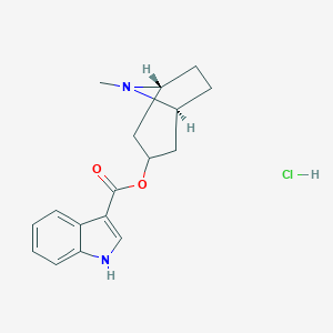 molecular formula C17H21ClN2O2 B001186 Tropisetron Hydrochloride CAS No. 105826-92-4