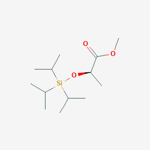 molecular formula C13H28O3Si B11860046 (R)-Methyl 2-((triisopropylsilyl)oxy)propanoate 