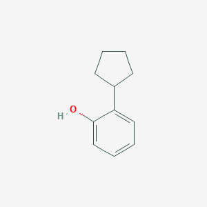 molecular formula C11H14O B118607 2-Cyclopentylphenol CAS No. 1518-84-9
