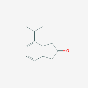 molecular formula C12H14O B118613 4-Isopropyl-2-indanone CAS No. 152685-99-9