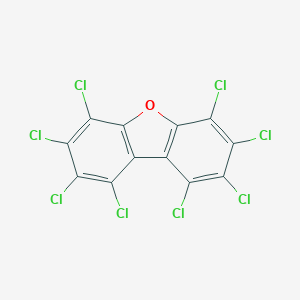 molecular formula C12Cl8O B118618 Octachlorodibenzofuran CAS No. 39001-02-0