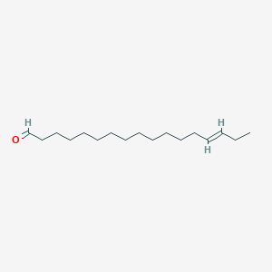 molecular formula C17H32O B11862461 14-Heptadecenal 