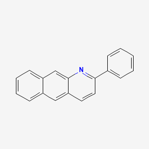 molecular formula C19H13N B11862730 2-Phenylbenzo[G]quinoline CAS No. 110571-73-8