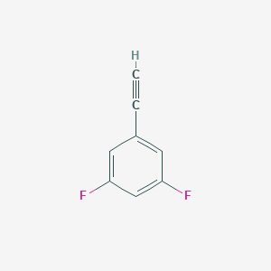 molecular formula C8H4F2 B118628 1-乙炔基-3,5-二氟苯 CAS No. 151361-87-4