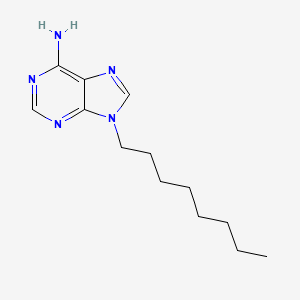 molecular formula C13H21N5 B11863956 9-Octyl-9h-purin-6-amine CAS No. 728-35-8
