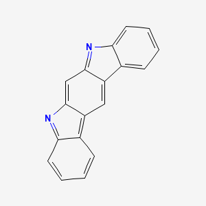 molecular formula C18H10N2 B11864400 Indolo[2,3-b]carbazole CAS No. 241-35-0