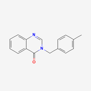 molecular formula C16H14N2O B11864853 3-(4-Methylbenzyl)quinazolin-4(3H)-one 