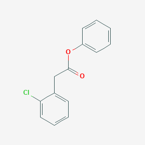 molecular formula C14H11ClO2 B11865288 Phenyl 2-(2-chlorophenyl)acetate 