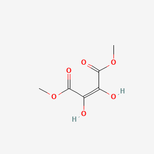 molecular formula C6H8O6 B1186564 Fumaric acid, dihydroxy-, dimethyl ester 