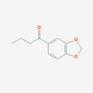 molecular formula C11H12O3 B118660 1-(Benzo[d][1,3]dioxol-5-yl)butan-1-one CAS No. 63740-97-6
