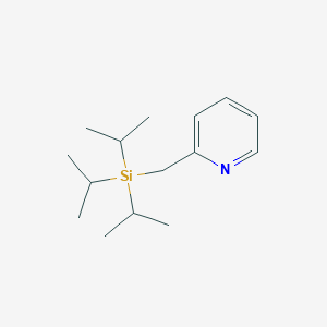 molecular formula C15H27NSi B11866021 2-((Triisopropylsilyl)methyl)pyridine 