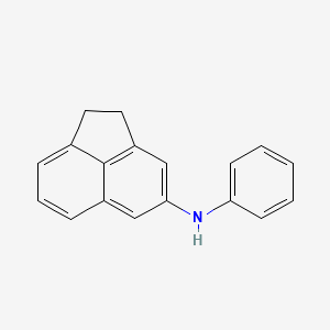 molecular formula C18H15N B11866629 N-Phenyl-1,2-dihydroacenaphthylen-4-amine CAS No. 749921-50-4