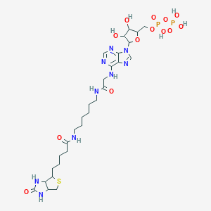 molecular formula C28H45N9O13P2S B011867 Biotinyl-adenoside diphosphate CAS No. 100844-62-0