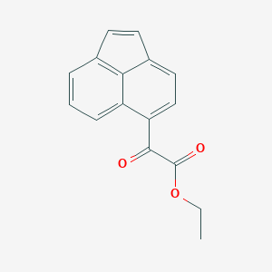molecular formula C16H12O3 B11867296 Ethyl 2-acenaphthylen-5-yl-2-oxoacetate 