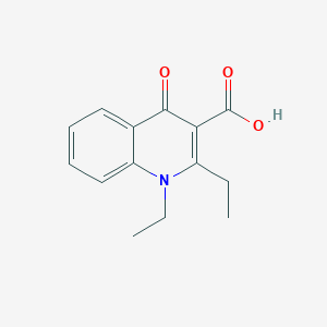 molecular formula C14H15NO3 B11867936 1,2-Diethyl-4-oxo-1,4-dihydroquinoline-3-carboxylic acid CAS No. 922499-41-0