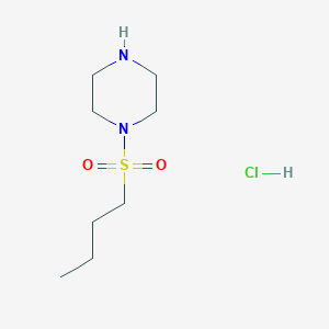 molecular formula C8H19ClN2O2S B11868235 1-(Butylsulfonyl)piperazine hydrochloride 