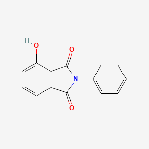 molecular formula C14H9NO3 B11869191 4-Hydroxy-2-phenylisoindoline-1,3-dione CAS No. 57192-79-7