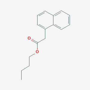 molecular formula C16H18O2 B11869654 Butyl 1-naphthylacetate CAS No. 2876-75-7