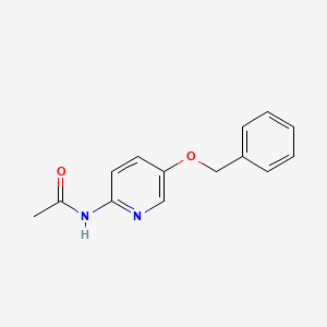 molecular formula C14H14N2O2 B11869703 N-(5-(Benzyloxy)pyridin-2-yl)acetamide 