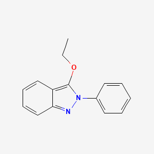 molecular formula C15H14N2O B11869835 3-Ethoxy-2-phenyl-2H-indazole CAS No. 88279-19-0