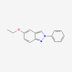 molecular formula C15H14N2O B11869871 5-Ethoxy-2-phenyl-2H-indazole CAS No. 120455-04-1