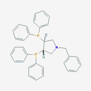 molecular formula C35H33NP2 B118699 (3S,4S)-(-)-1-Benzyl-3,4-bis(diphenylphosphino)pyrrolidine CAS No. 156517-64-5