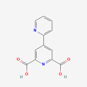 molecular formula C12H8N2O4 B11870419 [2,4'-Bipyridine]-2',6'-dicarboxylic acid 