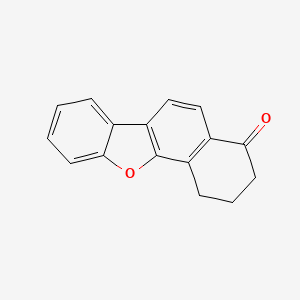 molecular formula C16H12O2 B11870475 2,3-Dihydronaphtho[1,2-b]benzofuran-4(1H)-one 
