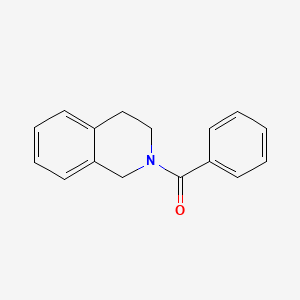 molecular formula C16H15NO B11870509 N-benzoyl-1,2,3,4-tetrahydroisoquinoline CAS No. 82342-56-1