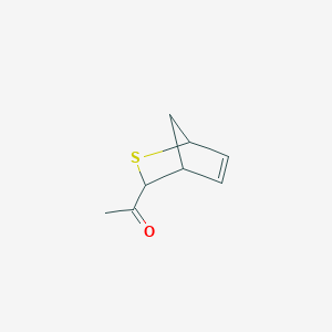 B118709 3-Acetyl-2-thiabicyclo[2.2.1]hept-5-ene CAS No. 150171-74-7