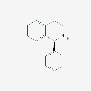 molecular formula C15H15N B118713 (1S)-1-苯基-1,2,3,4-四氢异喹啉 CAS No. 118864-75-8