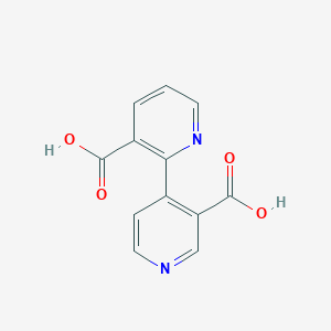 molecular formula C12H8N2O4 B11872228 [2,4'-Bipyridine]-3,3'-dicarboxylic acid 